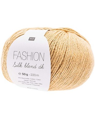 Rico Design  Ballote Fashion Seidenmischung dk senf