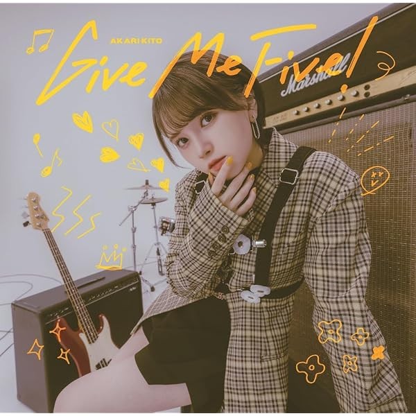 (JAPAN) mini album CD Akari Kito Give Me Five! JP