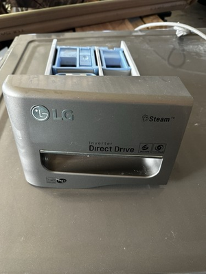 #ad #ad LG Front Load Washer Soap Dispenser Bin Pull Out Tray $35.00