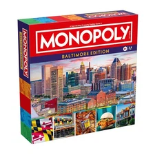 Baltimore, MD Monopoly Board Game