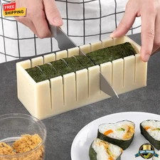 1 pc Sushi Maker Mold Set Round Square Heart Shape Rice Ball Onigiri Tool