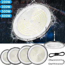 LED High Bay Lights UFO 800W 500W 300W 200W Warehouse UFO Led Shop Light Fixture