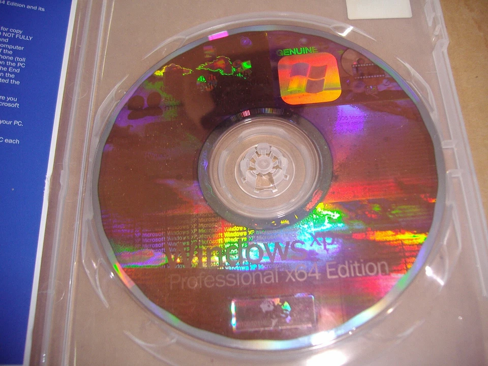 Microsoft Windows XP Professional x64 64 Bit Full English Vers. MS WIN PRO =NEW= - Image 4 of 4