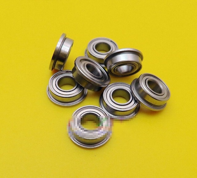 10pcs Flange Cup Stainless steel Flanged Bearing SMF126ZZ 6x12x13.6mm[M