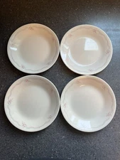 Corelle ENGLISH BREAKFAST Set of 4 - 6.75" Bread Plate Floral DISCONT