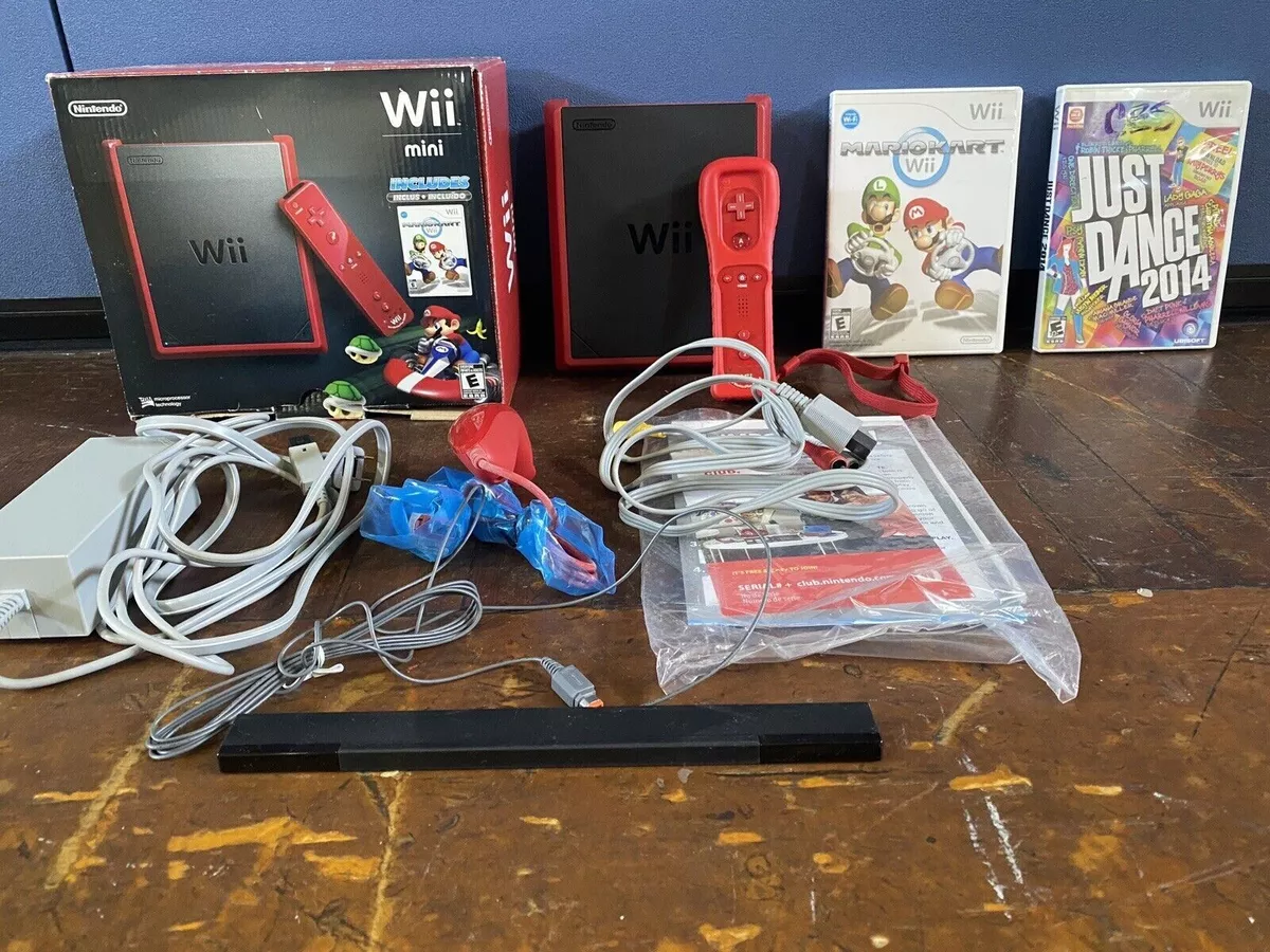 Nintendo Wii Mini Red System