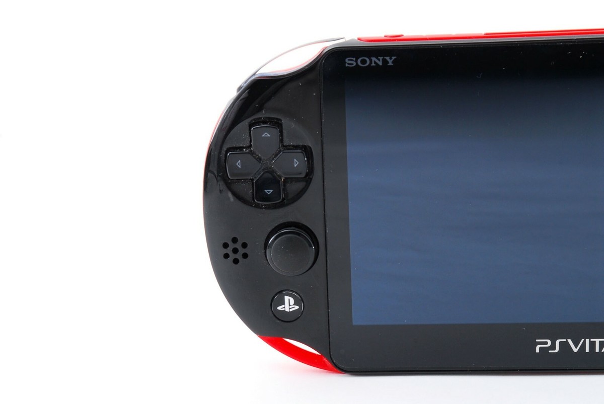 Sony PS Vita Red Black Slim Playstaiton PCH-2000 w/ Charger Sony PS Vita Red Black Slim Playstaiton PCH-2000 w/ Charger