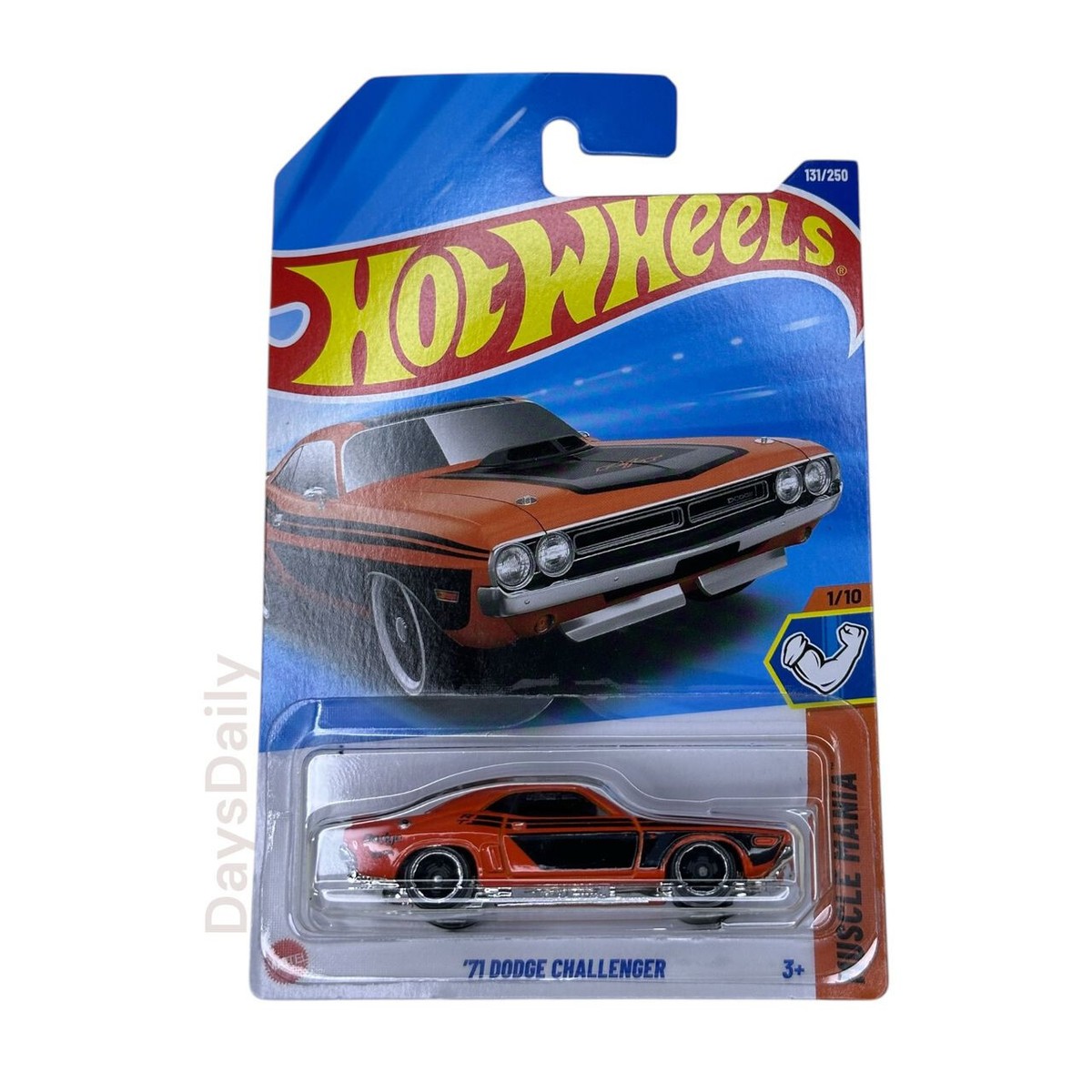 100％ ホットウィール ‘71 MUSCLE CARS Hot Wheels '71 Dodge Challenger 2025 Case F Muscle Mania
