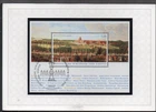 ✔️ GERMANY "Prussian Palaces and Gardens” FDC BLOCK MNH**