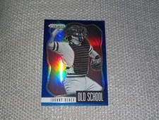2021 Panini Prizm Old School Blue Prizm #OS-8 Johnny Bench SP  RARE !!