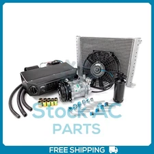 NEW A/C UNIVERSAL KIT UNDERDASH COMPRESSOR COMPLETE AIR CONDITIONER 12V