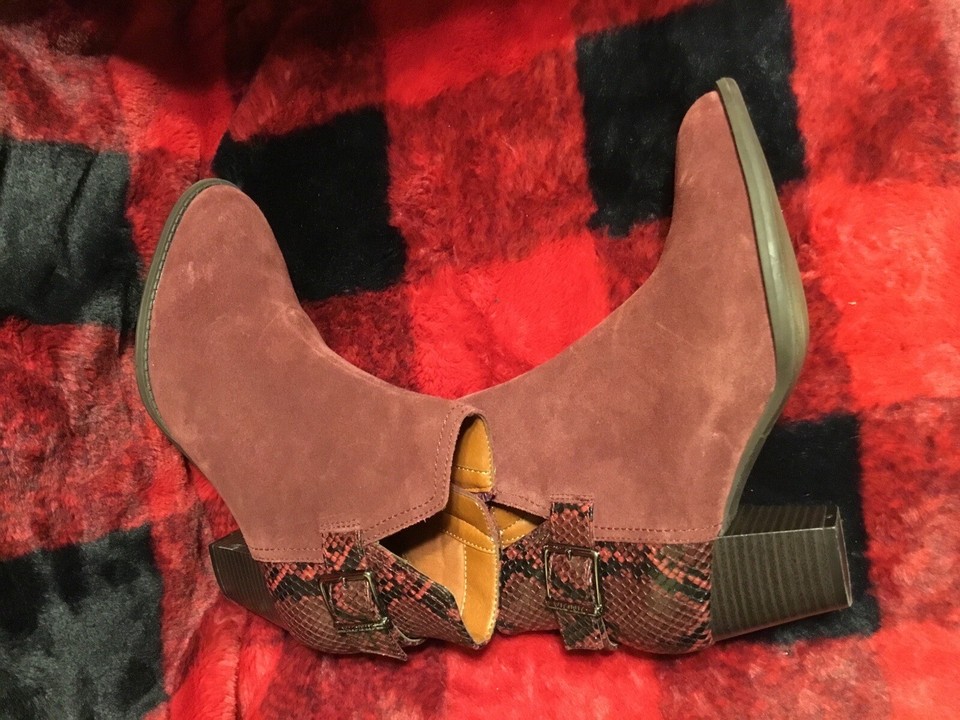 Vionic Woman’s Booties Marissa Water Repellant Suede Ankle Boots Sz 7.5 eBay