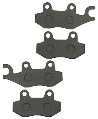 Front Brake Pads Compatible With 1993-1999 Kawasaki KLF 400 Bayou 4X4 - Non-Meta - Foto 6