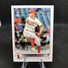 2022 Topps Series 2 #332 Jhonathan Diaz RC Angels