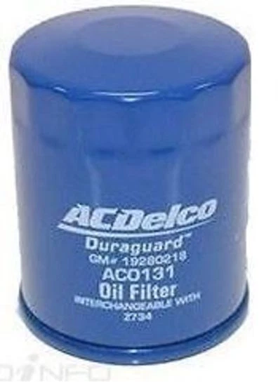 Filtro de aceite AC0131 AcDelco para Suzuki SX4 EY, GY Hatchback (RW415, RW416, RW420)  Foto 2 de 2