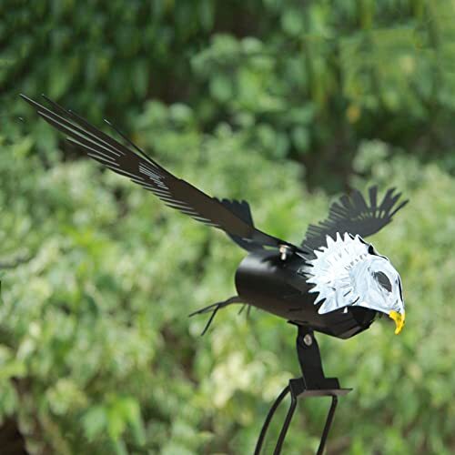 Metal Bald Eagle Statue Garden Sculptures & Statues Art Birds Metal eBay