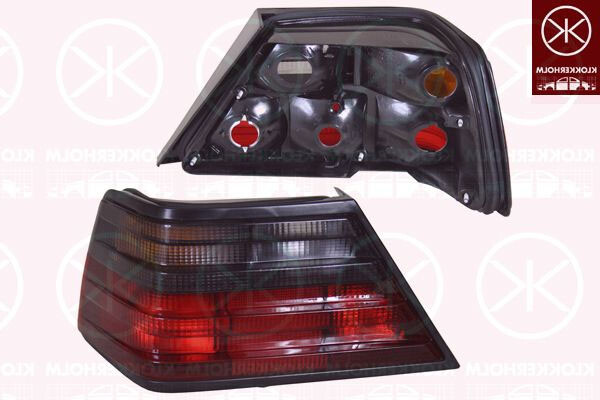 Neu RüCklicht Lampe - Rh - Ohne Basis - Passt FüR Mercedes (A124) 1984-1998-image
