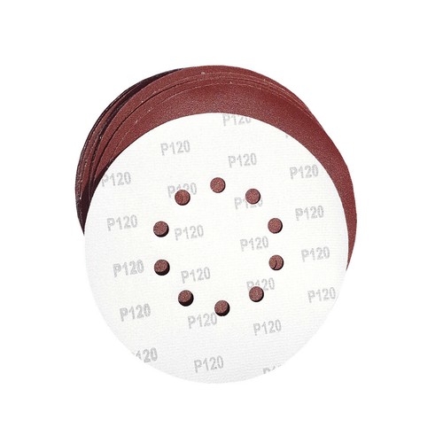 Ø 225mm Tarcze szlifierskie na rzep Mimośrodowy papier ścierny Arkusze ścierne P40-P240 - Zdjęcie 7 z 7