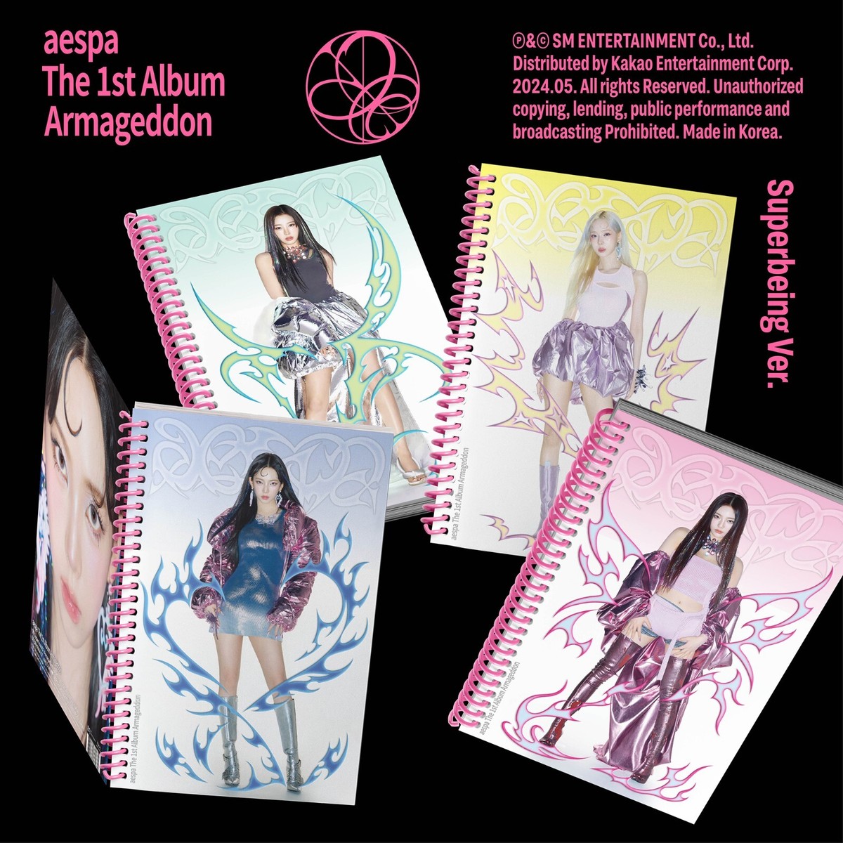 AESPA 1st Album Armageddon Superbeing NINGNING Ver. CD+P