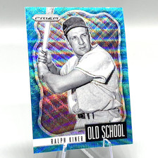 2021 Panini PRIZM Baseball Ralph Kiner Teal Wave OS-10 Pirates Old School Insert