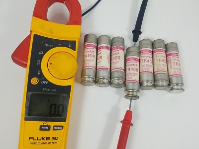 Ferraz Shawmut-Gould Tri-onic Time Delay Fuse TR40R 250VAC 40 Amps Lot of (7)