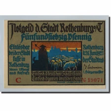 [#359758] Banknote, Germany, Rothenburg o.T. Stadt, 75 Pfennig, personnage 3, 19