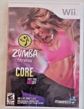 Zumba Fitness Core (Nintendo Wii, 2012) Requires Kinect Sensor