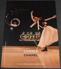 2015 Print Ad Sexy Heels Long Legs Feminine Red Head Chance Chanel Dress Beauty