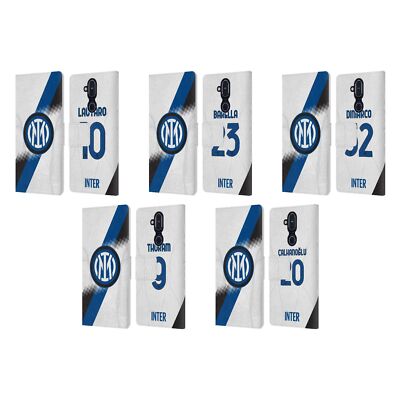 OFFICIAL INTER MILAN 2023/24 PLAYERS AWAY KIT LEATHER BOOK CASE FOR NOKIA PHONES