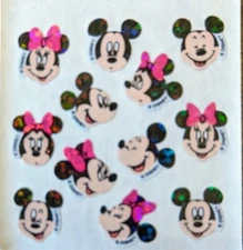 sandylion stickers Disney Mickey And Minnie Faces Prismatic 1 MOD