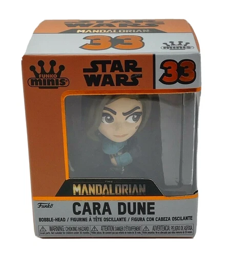 Star Wars The Mandalorian Funko Minis Cara Dune #33 Gina Carano HTF sealed box