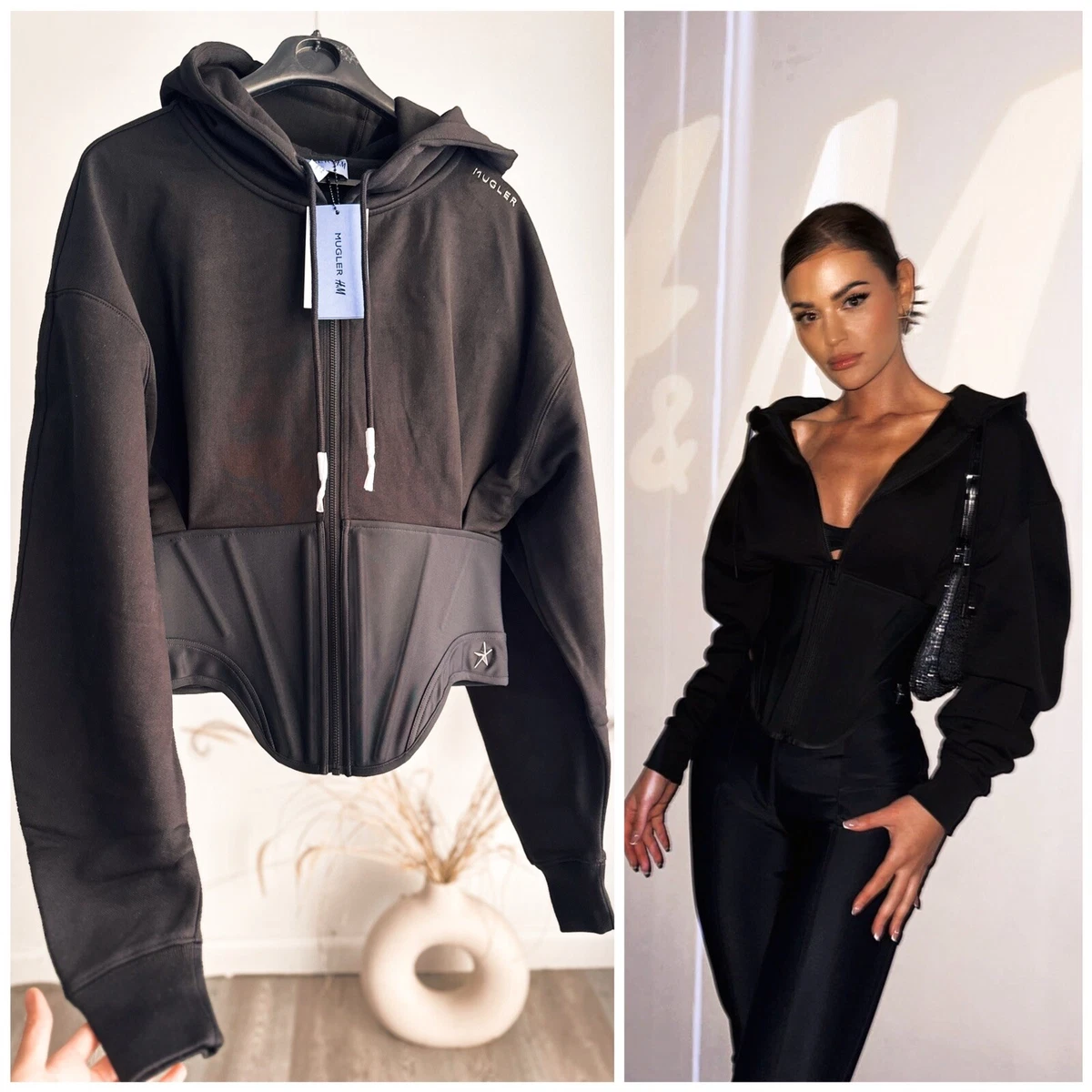 H & m hooded jacket cheap