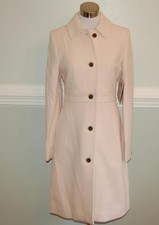 Jcrew $350 Petite Double-cloth Wool Lady Day Coat Thinsulate Sz 8p Vanilla Avl