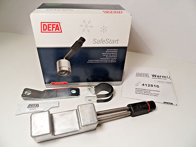 Engine Heater Element DEFA 412816 for VW T5 TRANSPORTER 1.9TDI BRS BRR 2006+