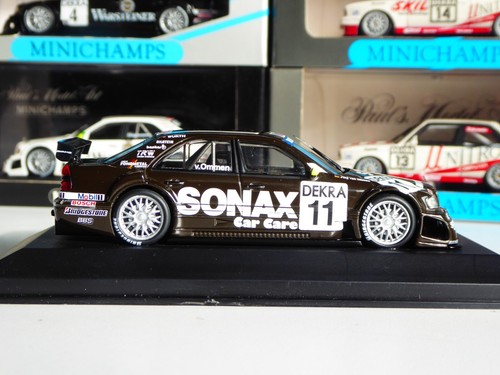 1/43 Minichamps Mercedes Benz C Class Sonax UPS Team AMG #11 DTM 1996 Ommen - Imagen 7 de 14