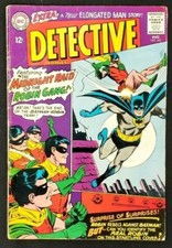 1965 AUG. NO. 342 DC COMIC BOOK *BATMAN DETECTIVE COMICS* 12 CENTS CS1