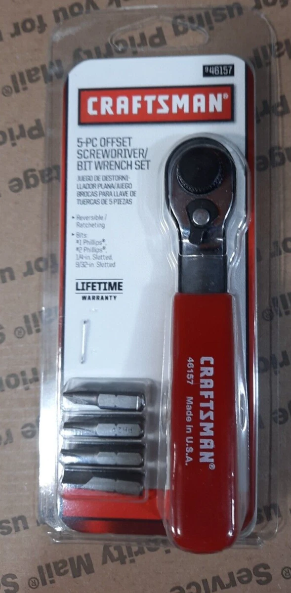 Craftsman offset screwdriver deals