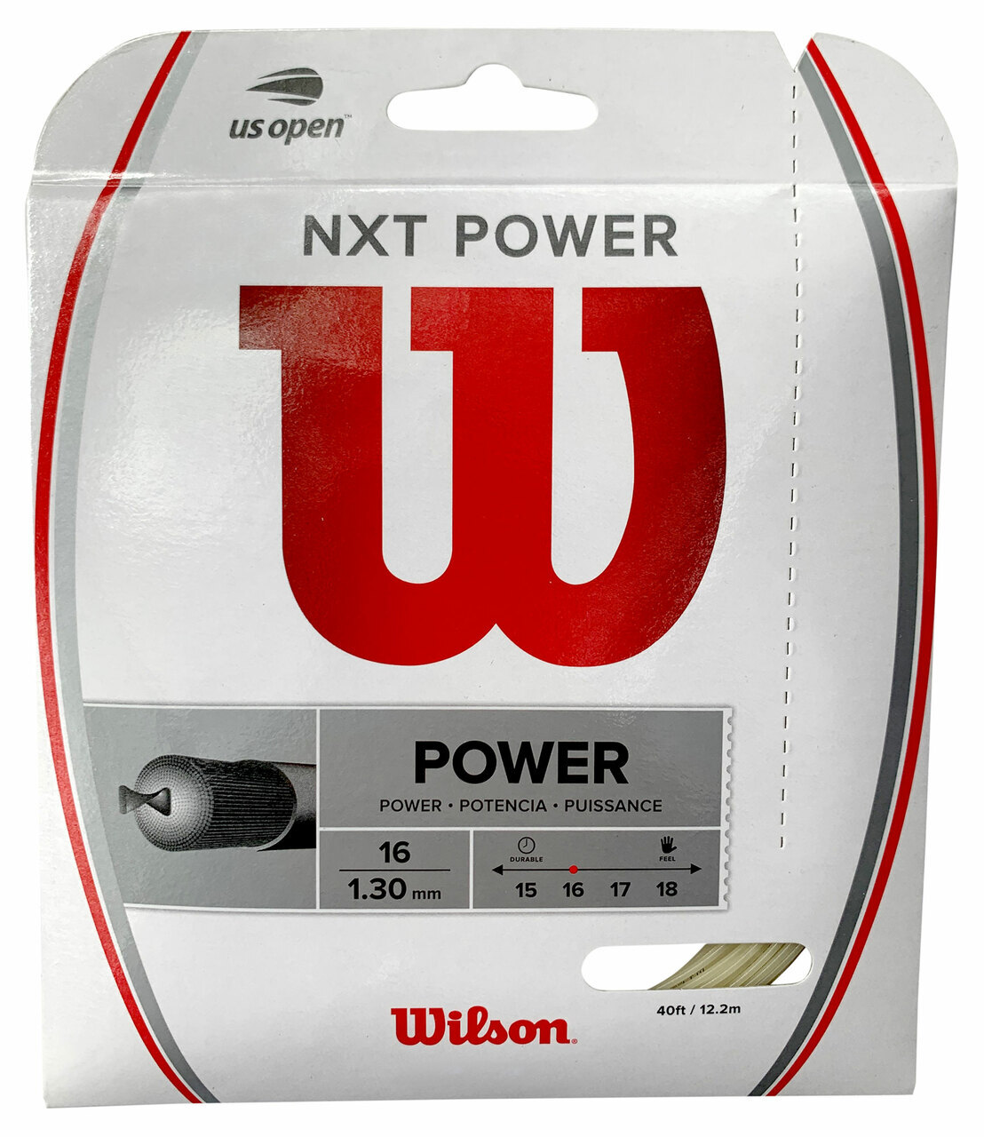 Wilson NXT Power 16 1.30mm Tennis Strings Set