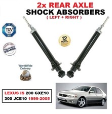 SET AMMORTIZZATORI POSTERIORI SINISTRO E DESTRO per LEXUS IS 200 GXE10 300 JCE10 1999-2005