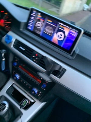 ECRAN Système multimédia Carplay et Android auto GPS BMW E90-E91-E92-E93+ caméra - Photo 1/4
