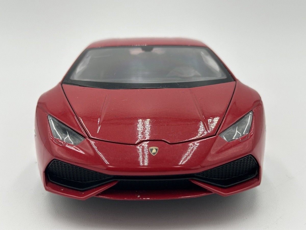 新品未開封 Welly ランボルギーニウラカン LP 610 4レッド1:18 1:18 Welly Lamborghini Huracan LP610-4 Die cast Metal Model Car