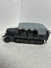 21st Century Toys WW2 German Half Track 1/32 Scale Vintage 2002 210mm Long  RD6
