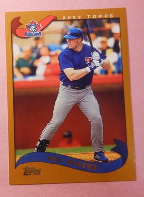 2002 Topps Traded & Rookies #T10 Eric Hinske Toronto Blue Jays SP