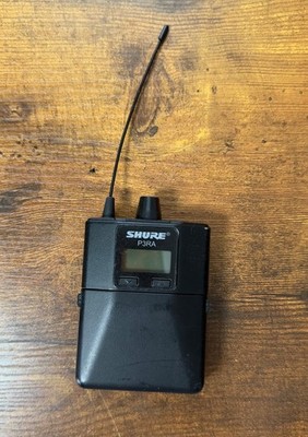 Shure P3RA Wireless Bodypack Receiver - J13 Band 566-590MHz - Pro