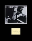 JOHN BARRY (+) 007 JAMES BOND AUTHENTIC JAMES BOND COMPOSER AUTOGRAPH RARE!