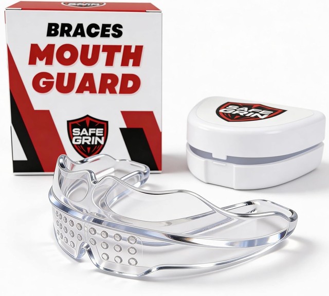 Safe Grin Mouth Guard for Braces