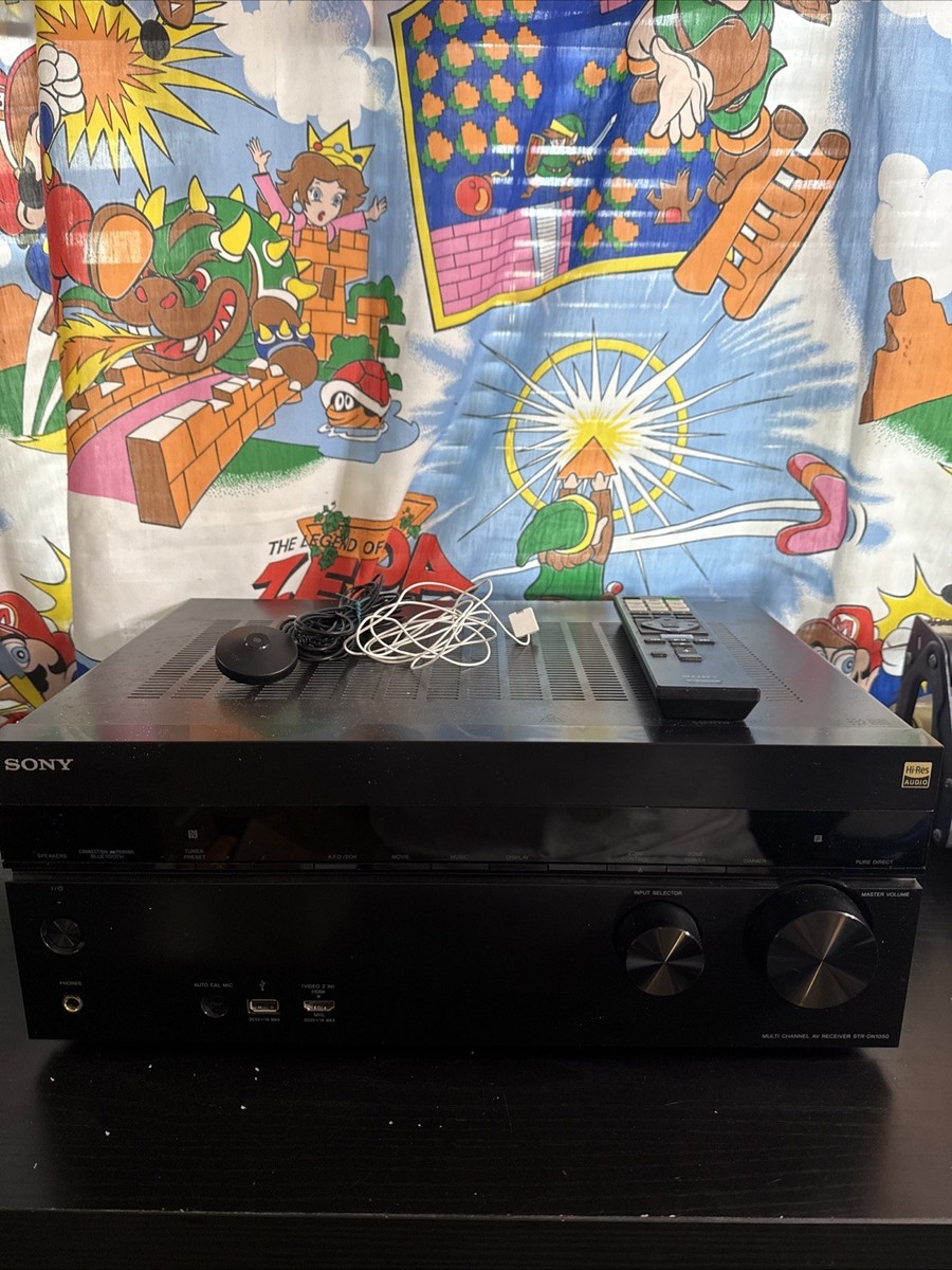 SONY STR-DN1050 - 7.2 Channel Home Theater AV Receiver Untested