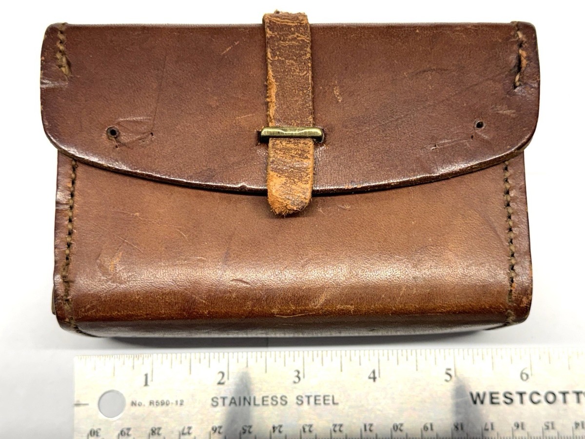 U S WW2 B A R Leather Spare Parts Box F. S. Co .6-42 | eBay