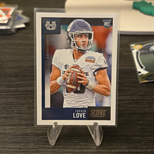 Panini 2020 Score Jordan Love #361 Rookie RC Utah State Aggies Football Card. rookie card picture