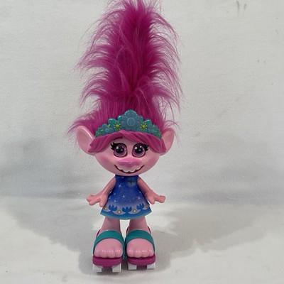 Dreamworks Trolls World Tour Dancing Hair Poppy 16” Doll! Works NICE CLEAN  2020